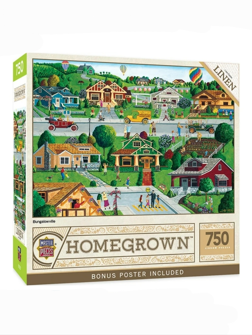 🧩2/$12 Homegrown - Bungalowville 750 Piece Puzzle